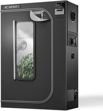 AC Infinity CLOUDLAB 642, Advance Grow Tent 4x2, Thickest 1" Poles, 2000D Mylar Canvas, Lab-Tested
