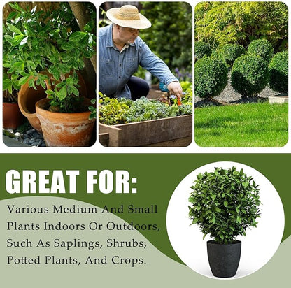 8 Pcs Plant Covers Frost Protection Bag 39.3" x 39.3" Winter Reusable Plants Jacket with Drawstring