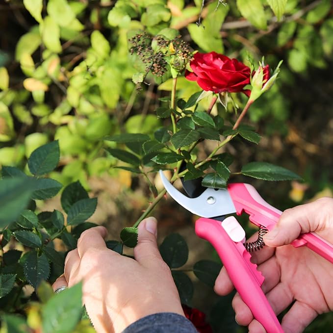 Fiskars Floral Pruning Shears, Gardening Gifts for Women, Plant Cutting Scissors for Deadheading
