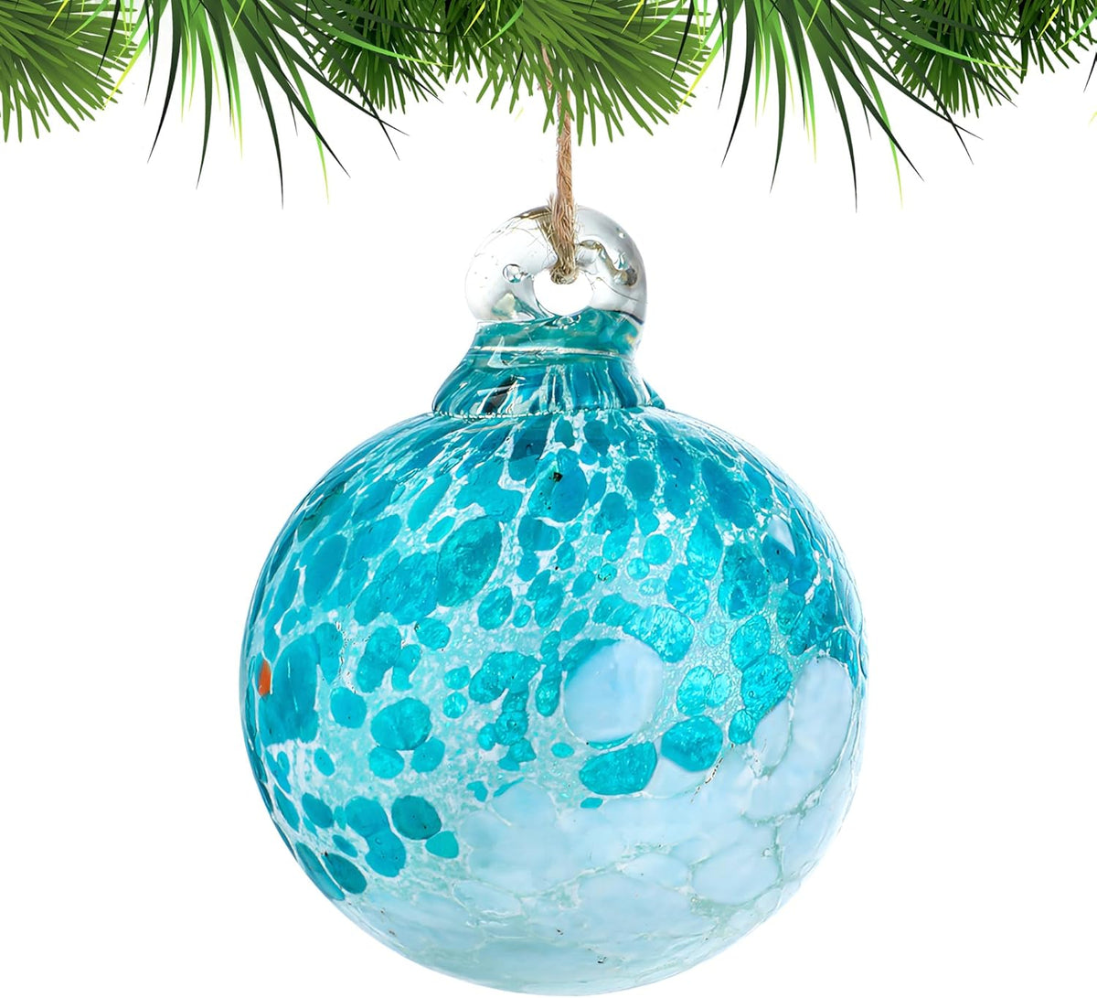 Hand Blown Glass Gazing Balls for Garden Hanging Friendship Balls Christmas Ball Ornaments for Xmas