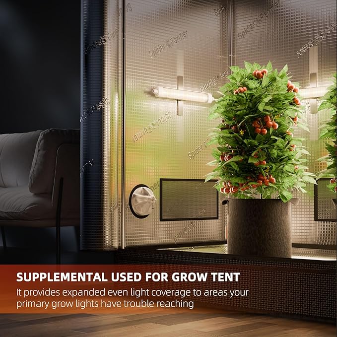 Spider Farmer Glow30 LED Grow Lights Kits, Sunlike Full Spectrum Integrated Plant Waterproof
