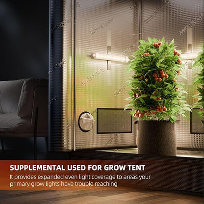 Spider Farmer Glow30 LED Grow Lights Kits, Sunlike Full Spectrum Integrated Plant Waterproof