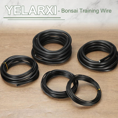 Bonsai Training Wire, 3.5mm x 32.8 ft Anodized Aluminum Floral Plant Training Wire Bendable Metal