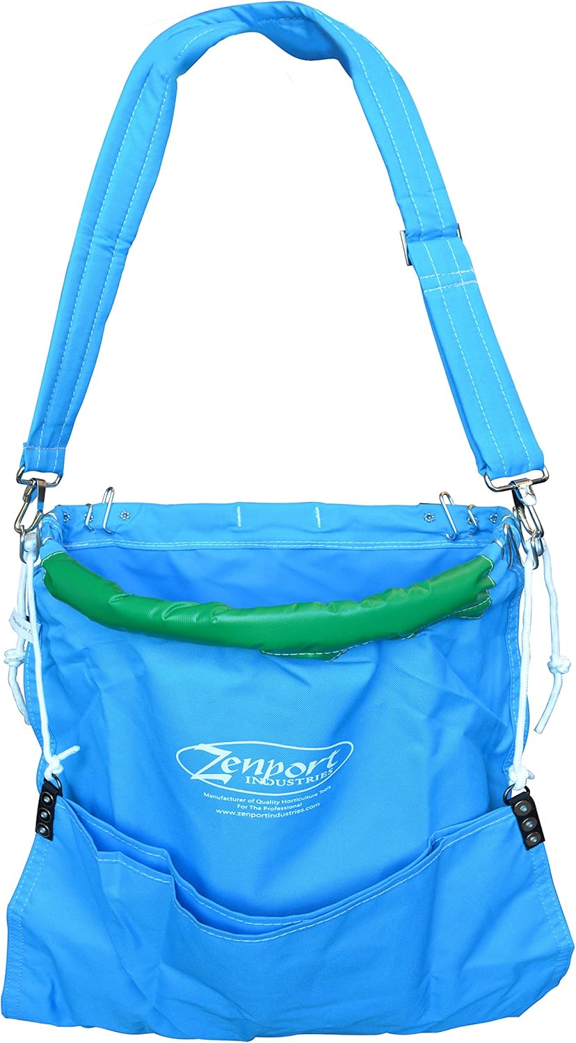 Zenport AG411 Agrikon Harvest Apple Fruit Picking Bag for 3/4 Bushel