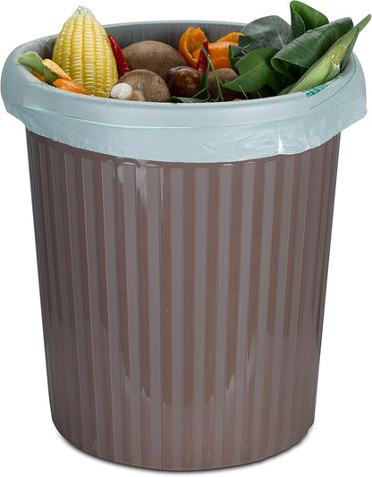 ProGreen Compostable Trash Bags 2.6 Gallon, 100 Count, Extra Thick 0.71 Mil, Small Compost Kitchen