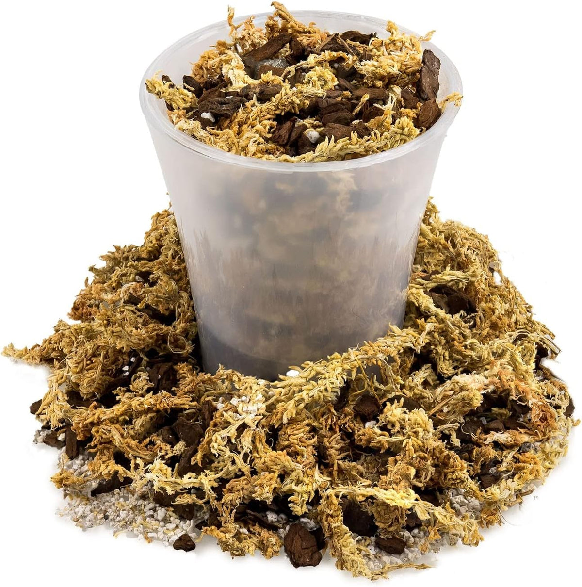 Premium Sphagnum Moss, Perlite and New Zealand Pine Bark Blend for Carnivorous Plants - Perfect for
