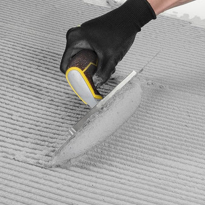 QEP Xtreme Cork Handle Stainless Steel Trowel Square Notch 1/4" x 3/8" x 1/4"