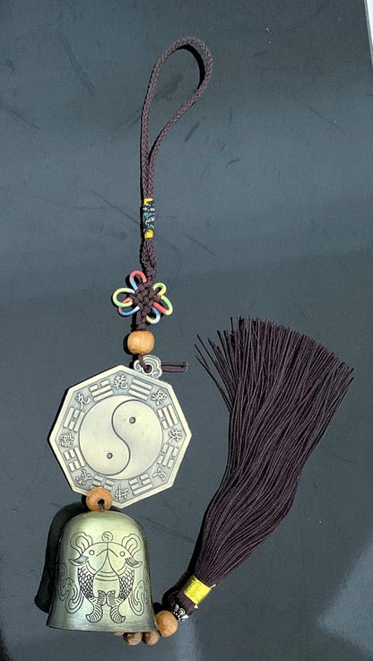 Traditional Lucky Feng Shui Wind Chime Bell Hanging Ornament Decoration for Protection Success