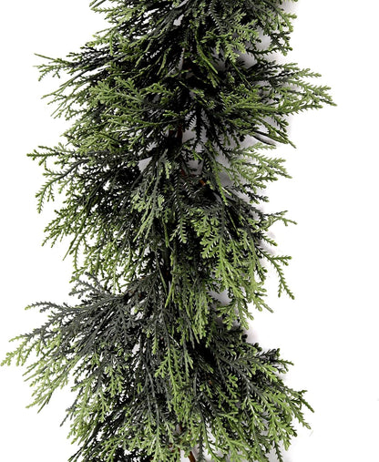 RECUTMS Artificial Garland 1pcs Fake Vines Ivy Greenery Stiff Leaves Plants Table Decor Faux