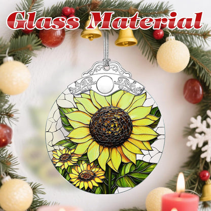 Stained Glass Ornament, Christmas Ornaments, Christmas Decorations for Tree, Holiday Ornament