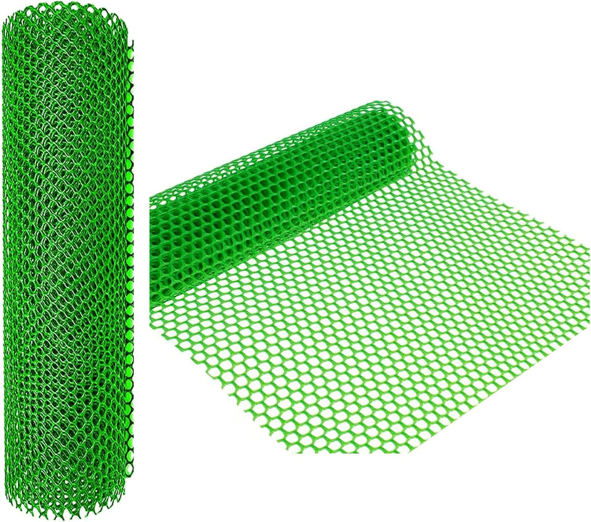 Wire Fence Mesh Green Plastic Mesh Roll 39.3″ Wide Poultry Fencing Multi-Use Garden Fence for Snow