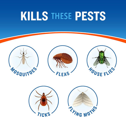 Cutter Backyard Bug Control Spray Concentrate (6 Pack), Kills Mosquitoes, Fleas & Listed Ants, 32