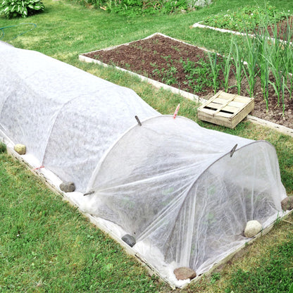 Unves 2 Pack 10x33 FT Garden Netting, Mosquito Net for Garden Protection