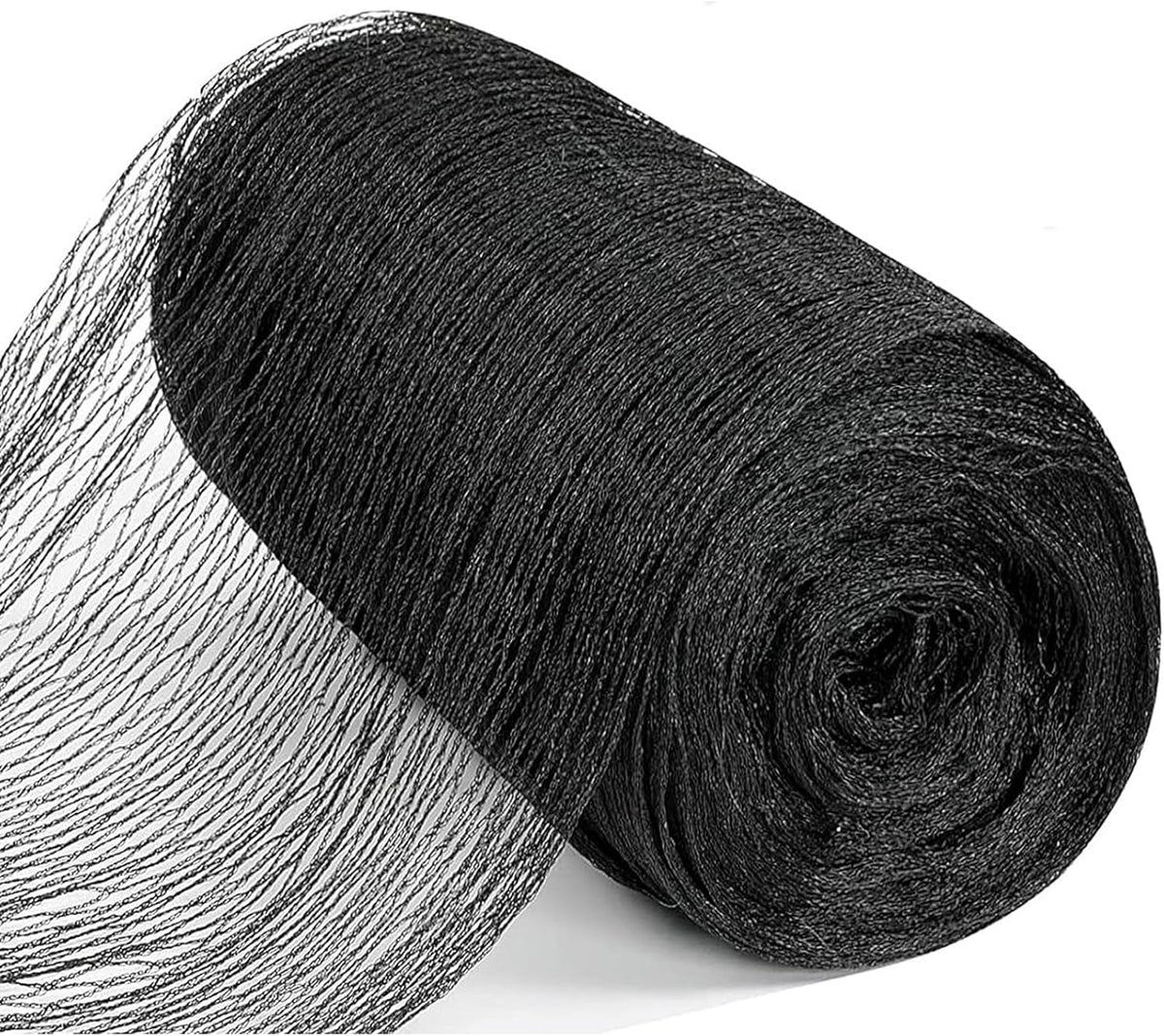 Koi Pond Netting for Leaves 50x50 Ft, 1 in Strong Woven Pond Leaf Net Cover, Protecting Koi Fish