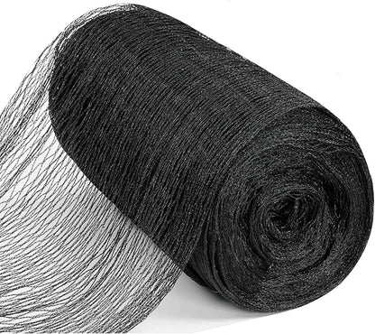 Koi Pond Netting for Leaves 20x40 Ft, 1/2 in Strong Woven Fine Mesh Pond Leaf Net Cover, Protecting