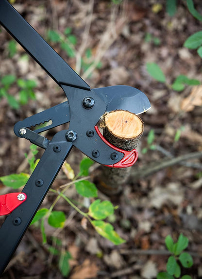 EZ Kut BranchCutter Anvil Loppers. Ratcheting Tree Cutter - Sub Compact Lightweight Packable