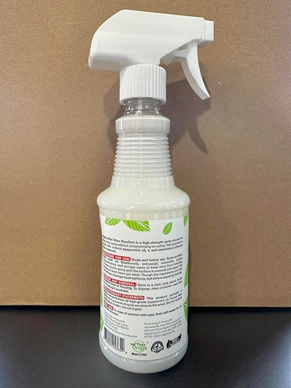 Mighty Mint Peppermint Oil Mouse Repellent Spray – Natural Indoor & Outdoor Control for Mice and