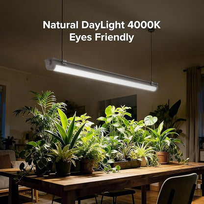 SANSI Grow Lights for Indoor Plants, 25W Plant Lights for Indoor Growing, 2FT 4000K Full Spectrum