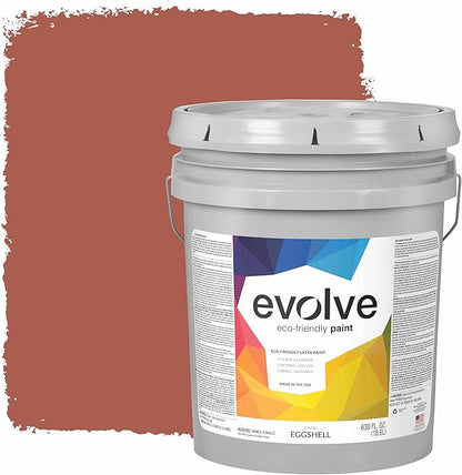 EVOLVE Paint & Primer: Environment-friendly, Eggshell with One-coat Coverage for Interior &