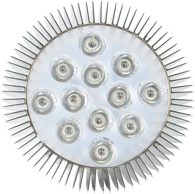 ABI 12W Deep Red 660nm LED Bloom Booster Grow Light Bulb for Flowering and Spectrum Enhancement