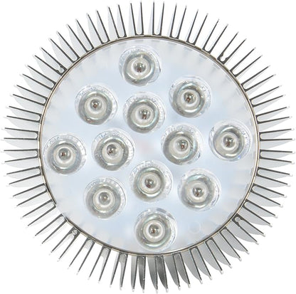 ABI 12W Deep Red 660nm LED Bloom Booster Grow Light Bulb for Flowering and Spectrum Enhancement