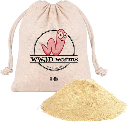 Food for Worms - Mineral-Rich Earthworm Chow, Boosts Composting Efficiency and Promotes Healthy