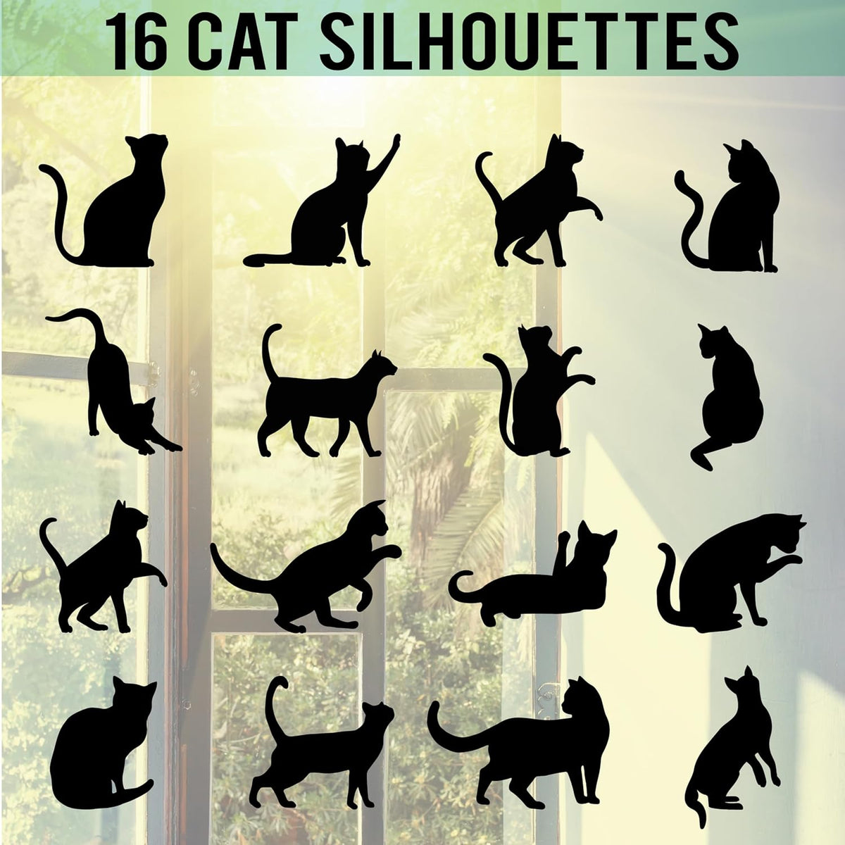 GIFTBYGIFTY Cat Memorial Suncatcher Ornaments, Personalized with Name and Breed, Loss of Pet