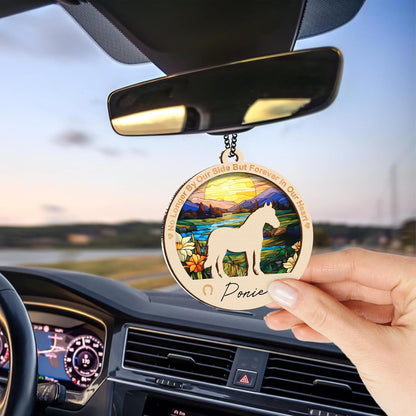 Horse Memorial Ornaments, Christmas Xmas Tree Ornament, Window, Car Hanging, Sympathy Gift for Loss