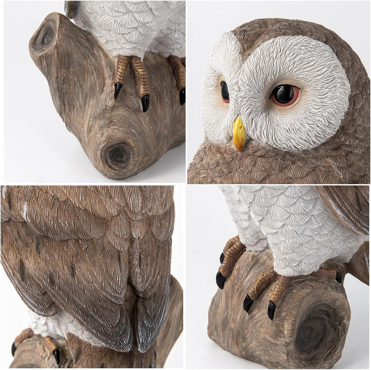 Owl Outdoor Statues Garden Yard - Decoration Home Decor Indoor Desk Tabletop Collectible Figurines