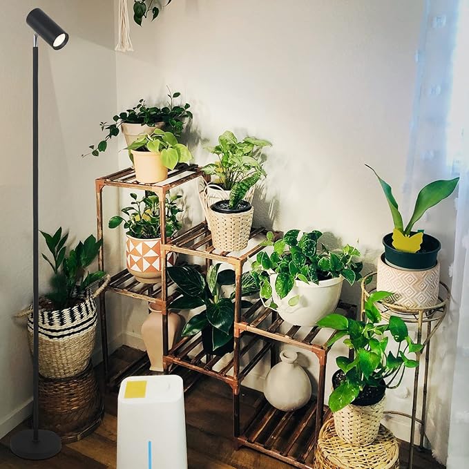 HMVPL Grow Lights Stand for Indoor Plants Full Spectrum Tall Plant Light for Indoor Growing with