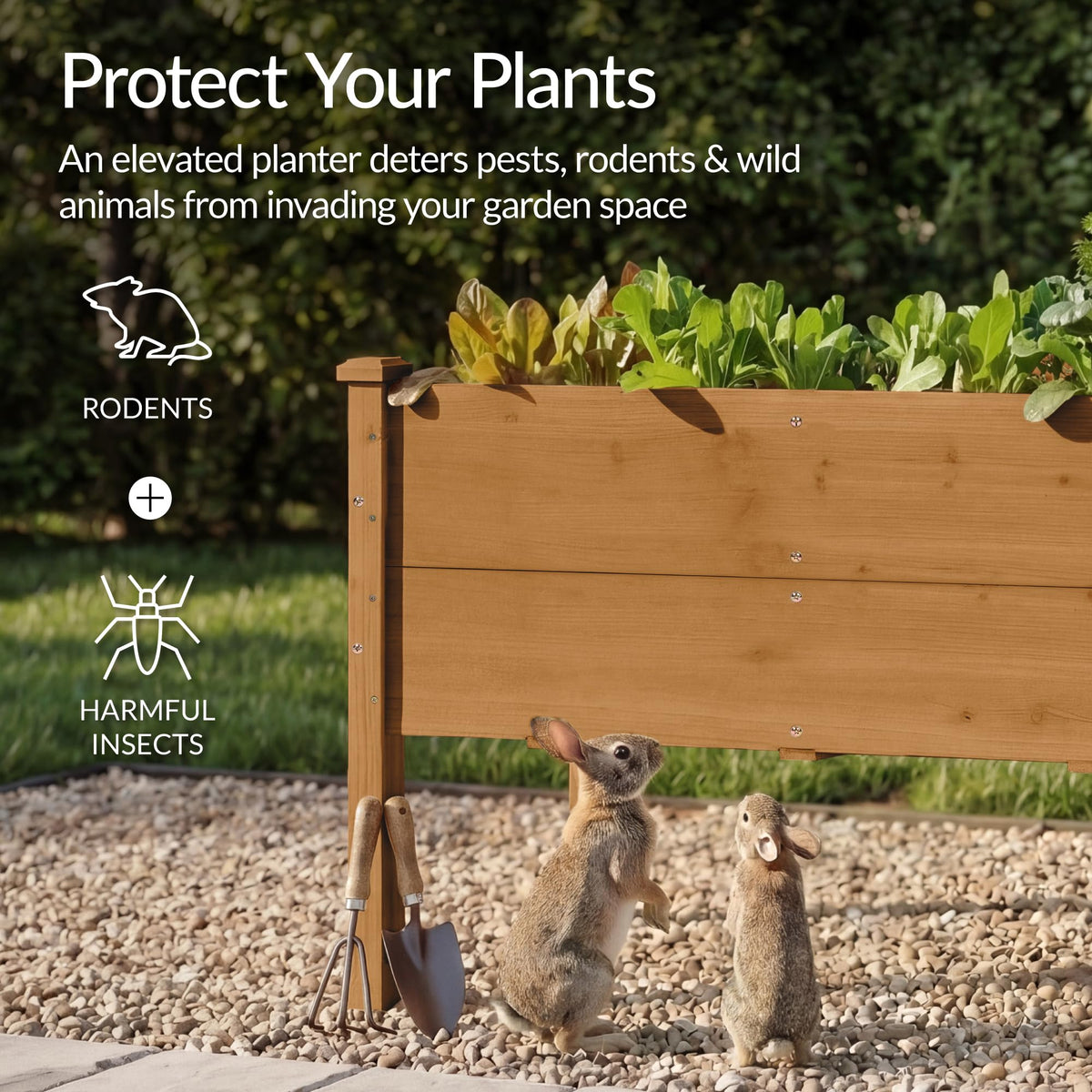 Best Choice Products 48" x 24" x 30" Raised Garden Bed with Extra Deep 16" Depth, Elevated Wood