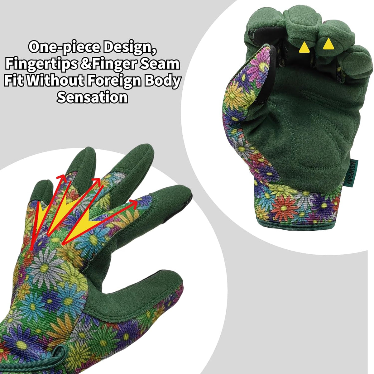 Thorn Proof&Puncture Resistant Gardening Gloves with Grip,Garden Gloves for Women, Leather Work