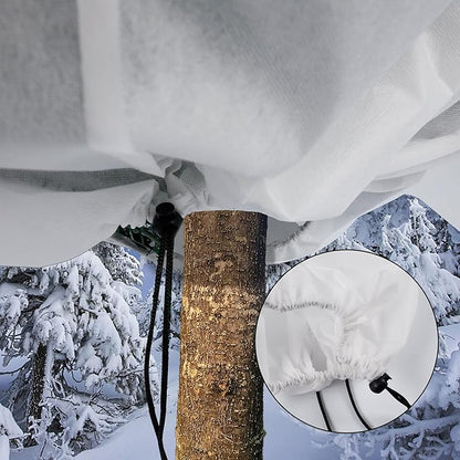 2 Packs Plant Cover, 7 Ft x 6 Ft Frost Winter Protection Tree Wrap Bag, Cold Weather Protection