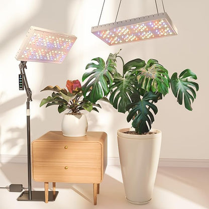 Plant Grow Light, [Smart APP & Expansive 2x2 Ft Coverage] Genuine 60W Output LED Full Spectrum for