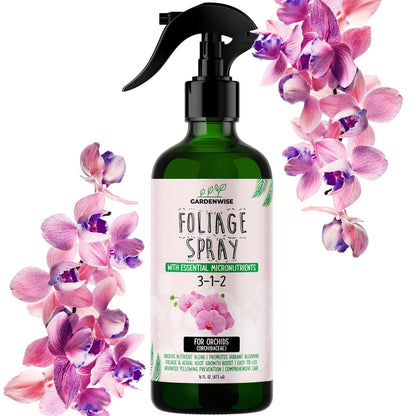 Premium Orchid Plant Food Mist – Orchid Fertilizer Spray – Orchid Food Fertilizer for Blooming