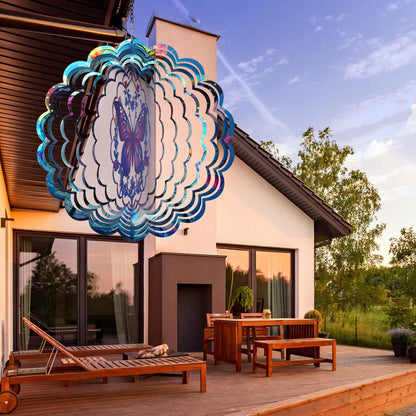Wind Spinners Outdoor Butterfly - Birthday Gifts for Women Mom Wife Grandma, Hanging Wind