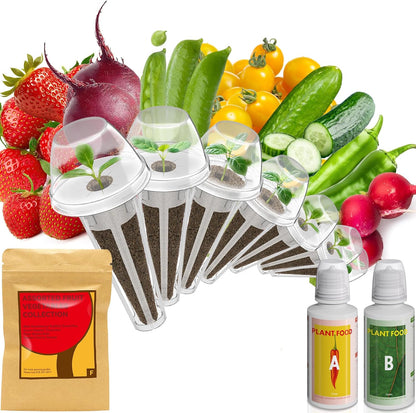 inbloom Fruit Seed Pod Kit for AeroGarden, Ahopegarden, GARDENCUBE, MUFGA, iDoo Hydroponics Growing