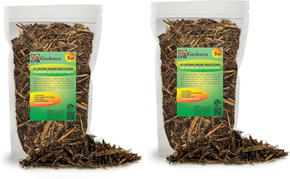 Gardenera Natural Mulch Cover - Provide Long-Lasting Color and Aromatic Appeal to Your Landscape