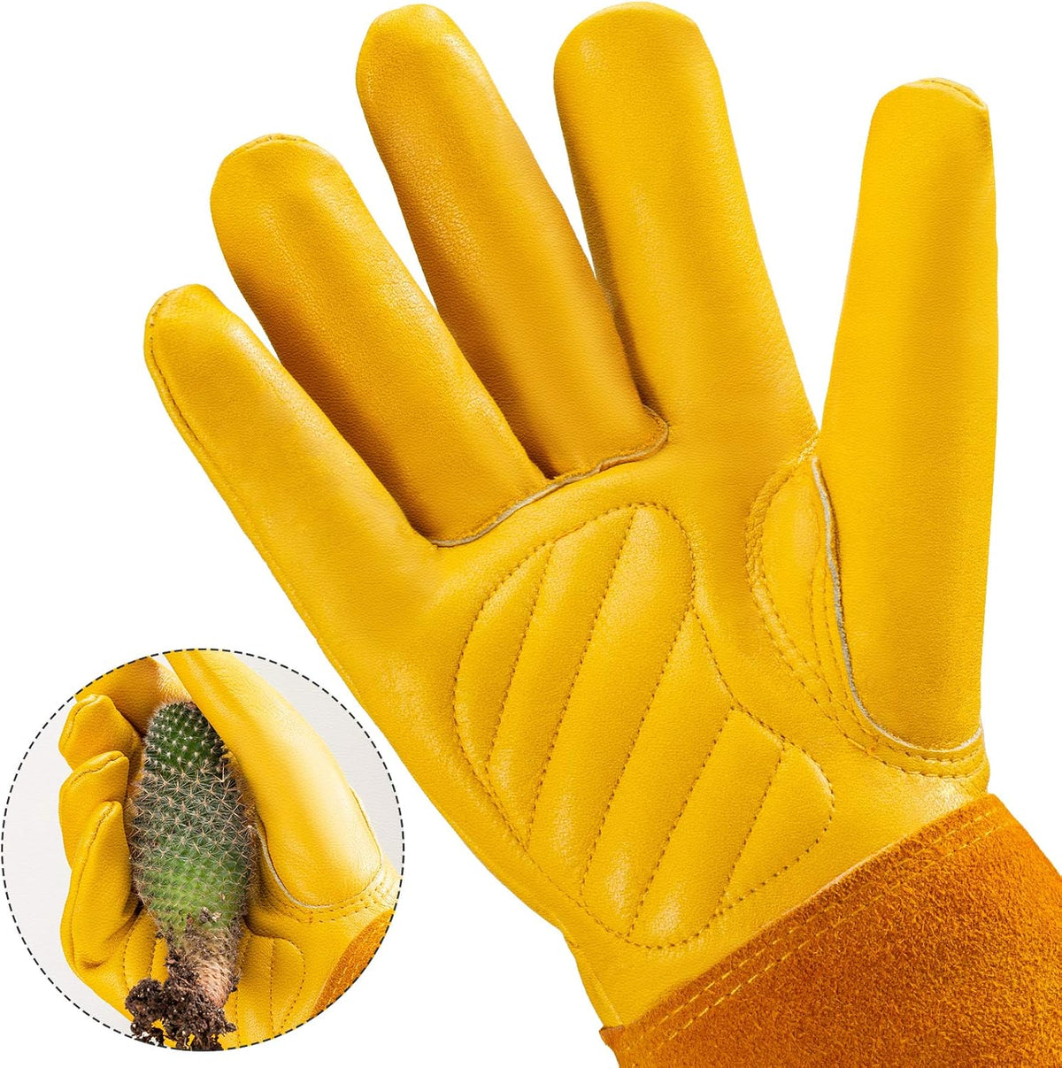 Acdyion Gardening Gloves for Women/Men Rose Pruning Thorn & Cut Proof Long Forearm Protection