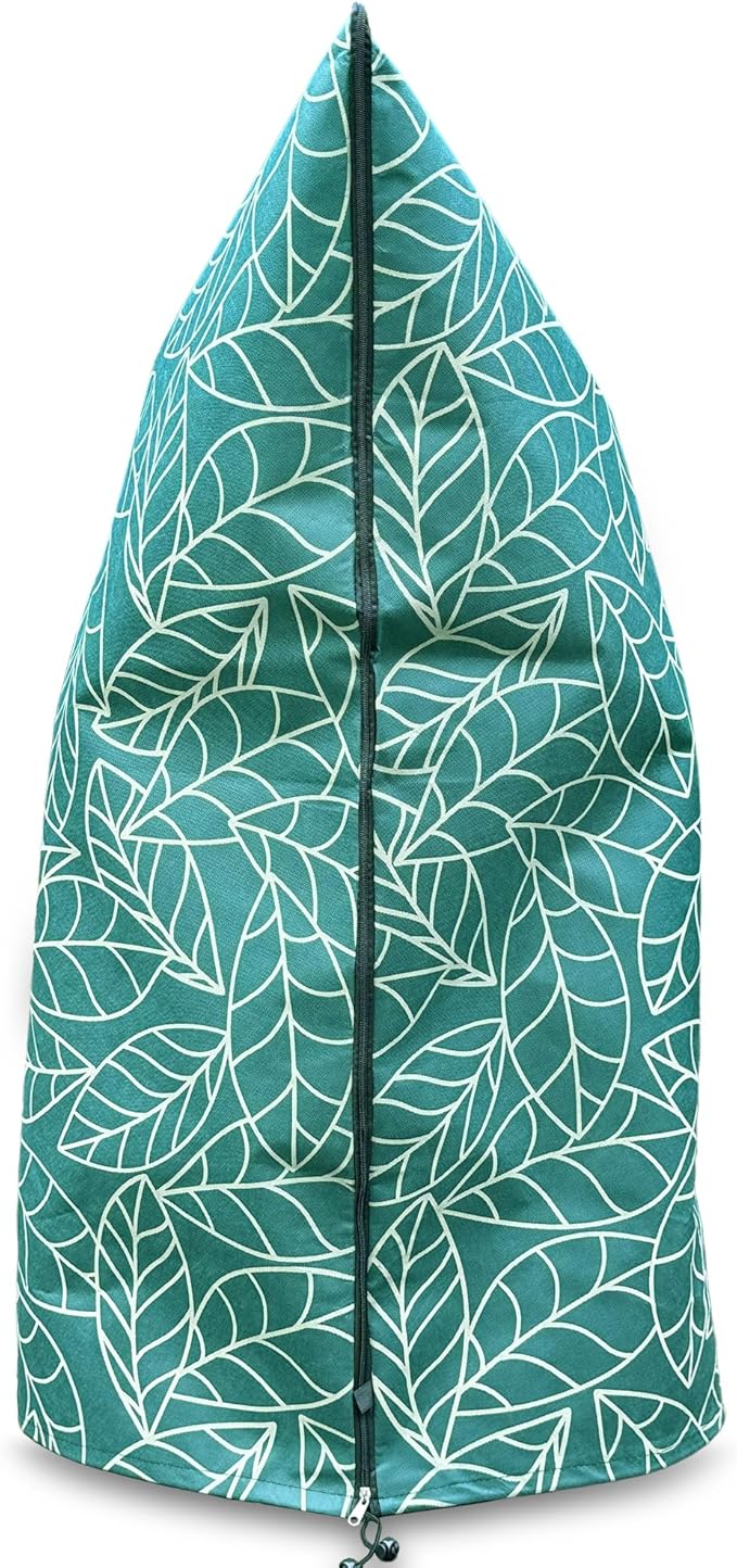 Plant Covers Freeze Protection 59"x91" in 2 Pack | Green Winter Frost Blankets for Outdoor Plants |