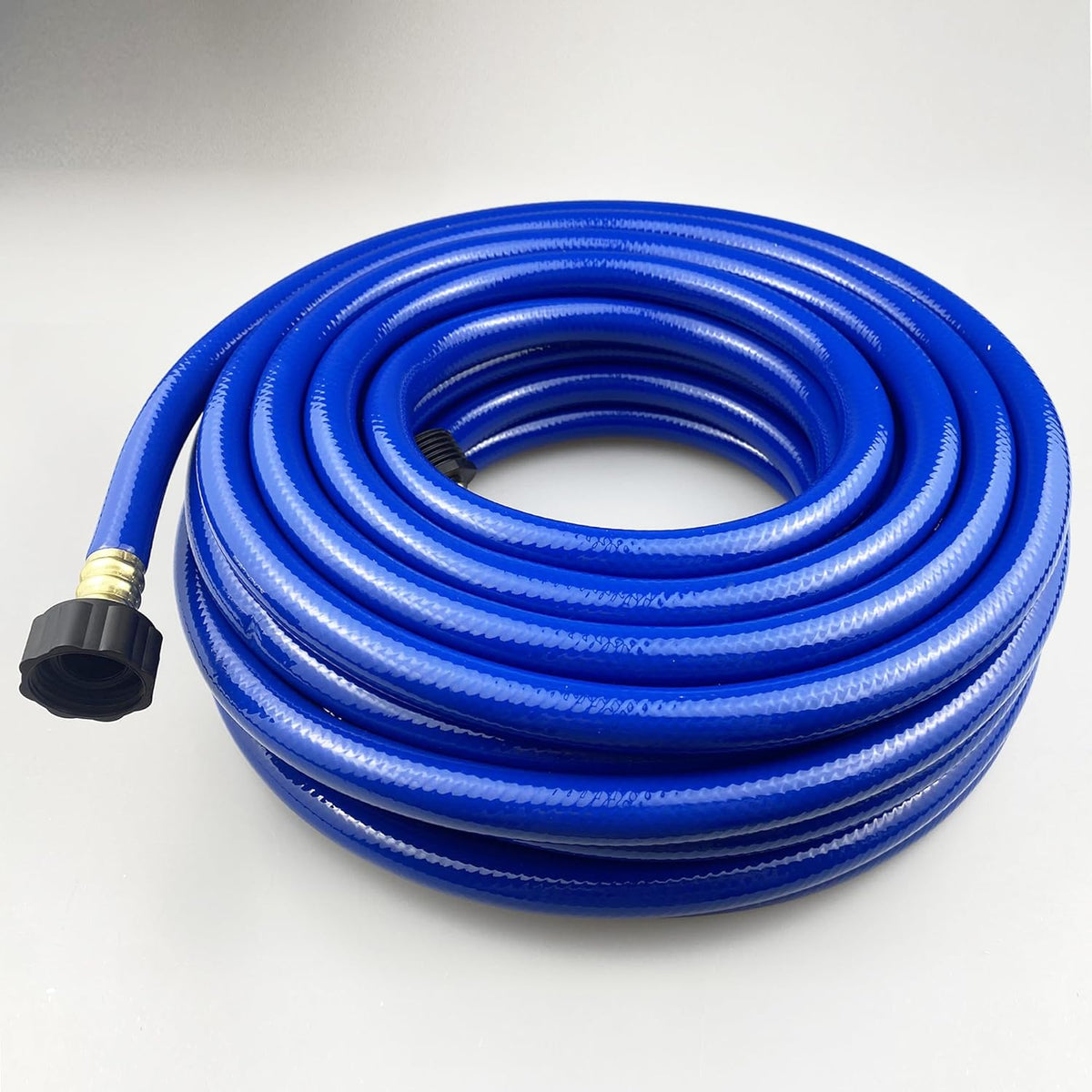 PVC Garden Hose 1/2 Inch, Flexible Water Hose with Male and Female Fittings, No Leaking, Heavy
