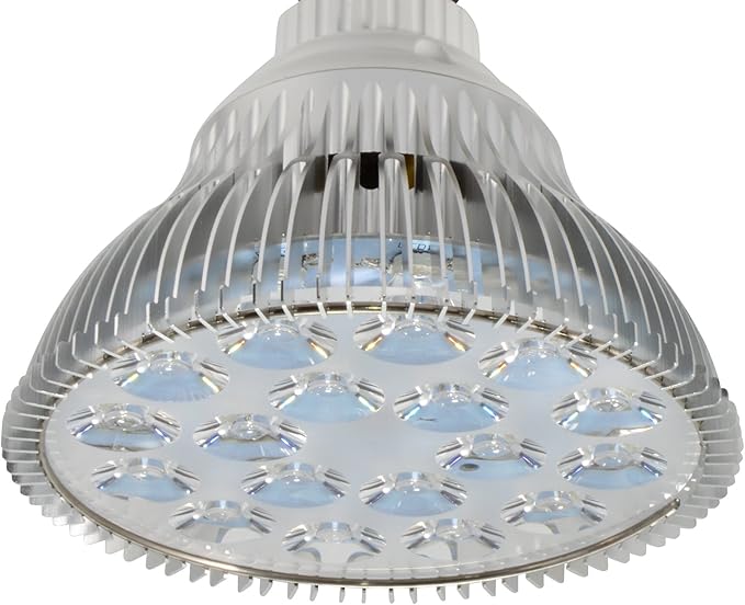 ABI 25W Deep Red 660nm LED Light Bulb Bloom Booster for Flowering, Fruting, and Grow Spectrum