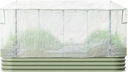 Vego garden Frost Greenhouse Cover System for 2.0' x 6.5' (6 in 1) Garden Bed(No Frame)