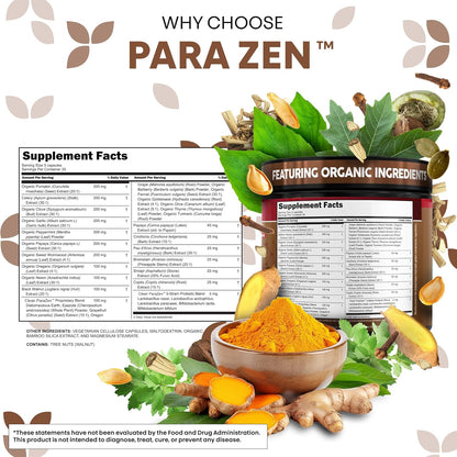 Clean Nutra Wormwood Black Walnut Pumpkin Seed Clove Oil Celery Garlic Grape Papaya Neem