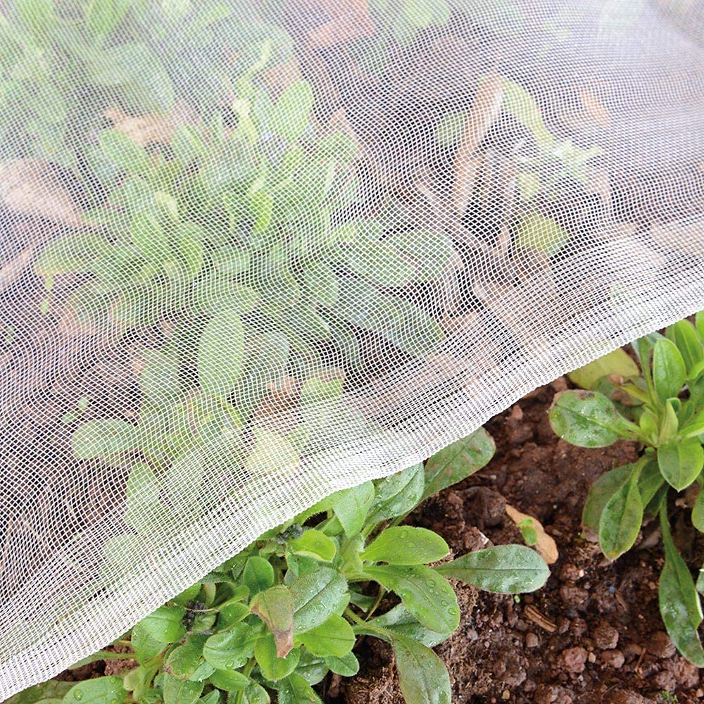 Garden Insect Netting Pest Barrier: 2 Pack 4'x10' Bug Netting for Garden Protection Mosquito Net