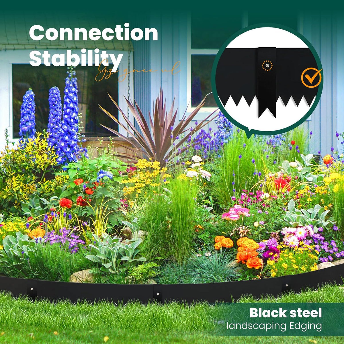 Galvanized Steel Landscape Edging Metal Landscape Edging Black Steel Landscaping Metal Garden