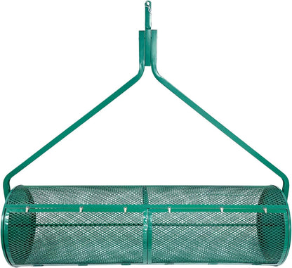 LANDZIE Lawn and Garden Spreaders - 60 x 20 Inch Tow-Behind Compost and Peat Moss Spreader for