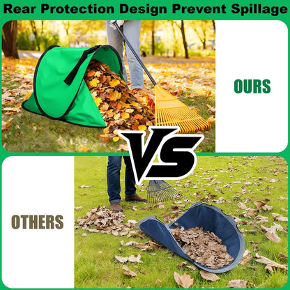2025 New 60 Gallon Pop-Up Foldable Leaf Collector,Portable LeafBag,600D Oxford Cloth Leaves Pick Up