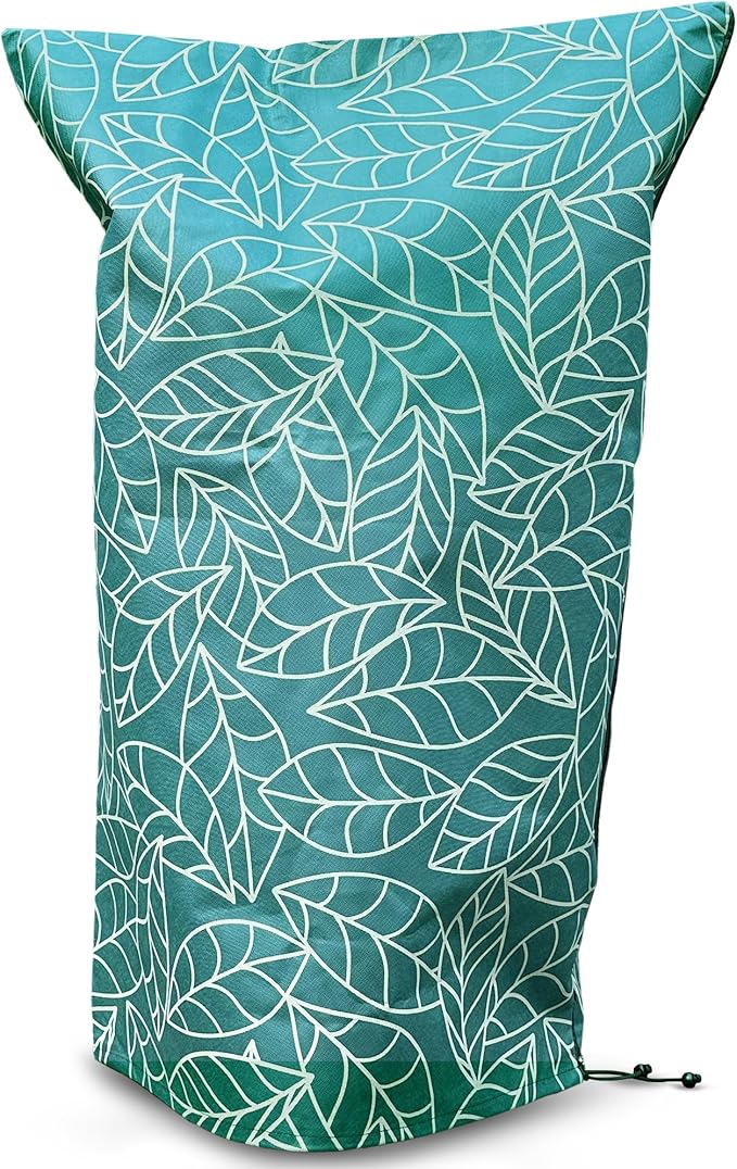 Plant Covers Freeze Protection 47"x71" in 2 Pack | Green Winter Frost Blankets for Outdoor Plants |