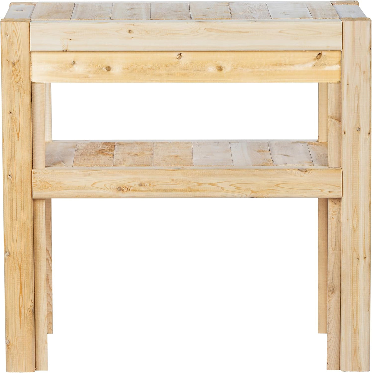 Greenes Fence Cedar Adjustable Storage Shelves, 31 in. x 16 in. x 30 in. - Made in USA with North